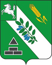 Bakchar rayon (Tomsk oblast), coat of arms - vector image