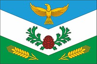 Vector clipart: Mirnyi (Tomsk oblast), flag