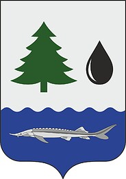 Parabel rayon (Tomsk oblast), coat of arms (2022)