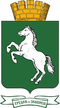 Vector clipart: Tomsk (Tomsk oblast), coat of arms (2019)