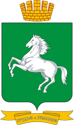 Vector clipart: Tomsk (Tomsk oblast), coat of arms (2003)