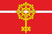 Moskovsky (Tyumen oblast), flag - vector image