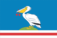 Sladkovo rayon (Tyumen oblast), flag - vector image