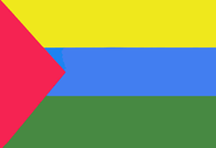 Флаг Ярковского района (до 2010 г.)