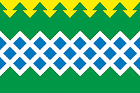 Vector clipart: Malaya Khomuter (Ulyanovsk oblast), flag