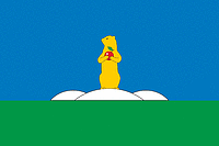 Tushna (Ulyanovsk oblast), flag - vector image