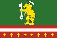 Vector clipart: Magnitka (Chelyabinsk oblast), flag