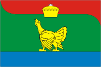 Chebarkul rayon (Chelyabinsk oblast), flag - vector image