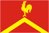 Krasnoarmeisky rayon (Chelyabinsk oblast), flag - vector image