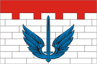 Локомотивный (Челябинская область), флаг - векторное изображение