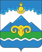 Duldurga rayon (Zabaikalye krai), coat of arms - vector image