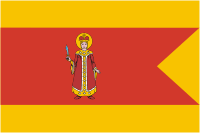 Uglich (Yaroslavl oblast), flag - vector image