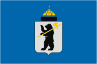 Yaroslavl (Yaroslavl oblast), flag - vector image