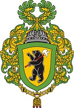 Yaroslavl oblast, governor coat of arms on-duty