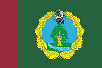 Moscow Department of Nature Management and Environmental Protection, flag - vector image