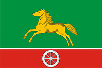 Begovoe (Moscow), flag (2004) - vector image