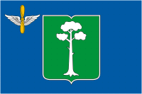 North-West administrative district (Moscow), flag - vector image