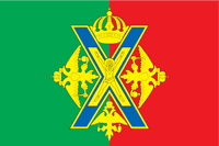 Preobrazhenskoe (Moscow), flag (2004) - vector image