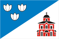 Savyolki (Moscow), flag (2004) - vector image