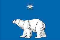North Medvedkovo (Moscow), flag (2004) - vector image
