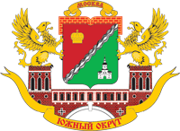 Southern administrative district (Moscow), coat of arms - vector image