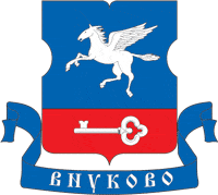 Wnukowo (Kreis in Moskau), Wappen - Vektorgrafik