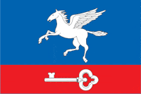 Vnukovo (rayon in Moscow), flag - vector image