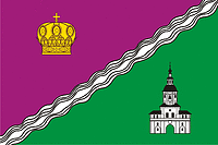 Южный административный округ (ЮАО, Москва), флаг - векторное изображение