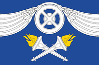 75th municipality (St. Petersburg), flag - vector image