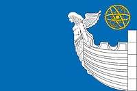 7th municipality (St. Petersburg), flag - vector image