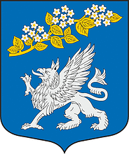Vector clipart: Pravoberezhnyi (St. Petersburg), coat of arms