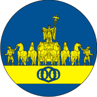 Vector clipart: Dvortsovyi (St. Petersburg), coat of arms (2011)