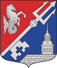 Gavan (St. Petersburg), coat of arms - vector image