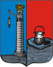 Kronstadt (St. Petersburg), coat of arms (1780) - vector image