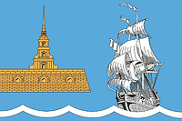 Векторный клипарт: Кронверкское (Санкт-Петербург), флаг
