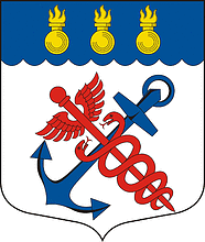 Vector clipart: Morskie vorota (St. Petersburg), coat of arms