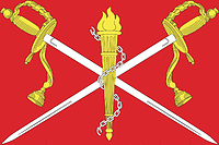 Остров Декабристов (Санкт-Петербург), флаг - векторное изображение