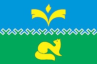 Vector clipart: Pokachi (Khantia-Mansia (Yugra)), flag