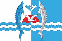 Векторный клипарт: Шеркалы (ХМАО - Югра), флаг