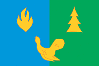 Sovetsky rayon (Khantia-Mansia (Yugra)), flag - vector image