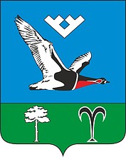 Talinka (Khantia-Mansia), coat of arms - vector image