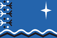 Vector clipart: Provideniya rayon (Chukotka), flag (2010)