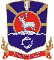 Tazovsky rayon (Yamal Nenetsia), coat of arms - vector image