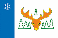 Labytnangi (Yamal Nenetsia), flag - vector image