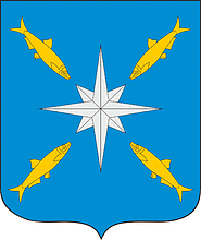 Nakhodka (Yamal Nenetsia), coat of arms - vector image