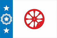 Purovsk (Yamal Nenetsia), flag - vector image