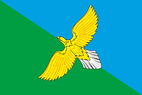 Shuryshkary (Yamal Nenetsia), flag - vector image