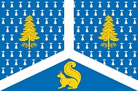 Тарко-Сале (ЯНАО), флаг - векторное изображение