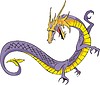 Vector clipart: Chinese dragon