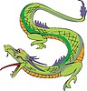 Vector clipart: Chinese dragon